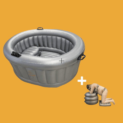 Huur: combi-pack: MIAVIA Serenity 1-persoons bevalbad + baarkruk