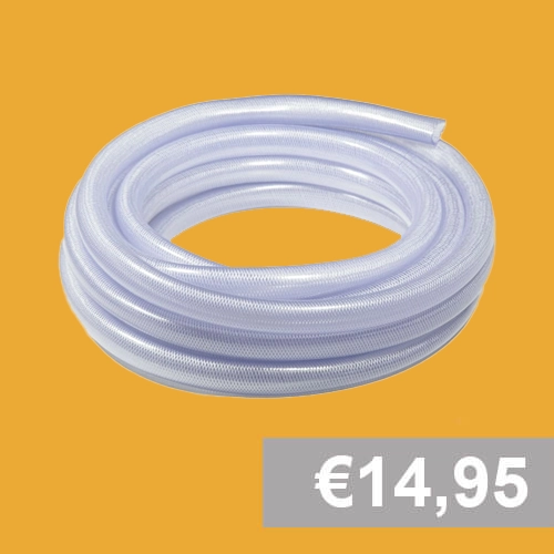 Waterslang voor bevalbad 10 meter | non toxisch Waterslang - zonder koppeling